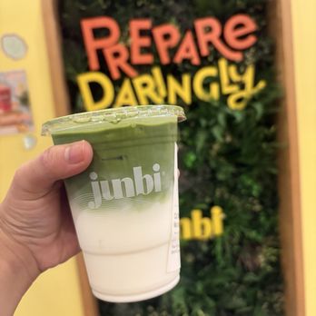 Junbi Matcha & Tea - Irvine - Madagascar vanilla matcha before mixing - Bubble Tea Near Me - Irvine, California Junbi Matcha & Tea - Irvine - Madagascar vanilla matcha before mixing - Bubble Tea Near Me - Irvine, California