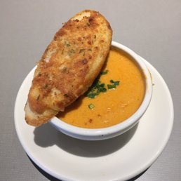 Cup of crab bisque