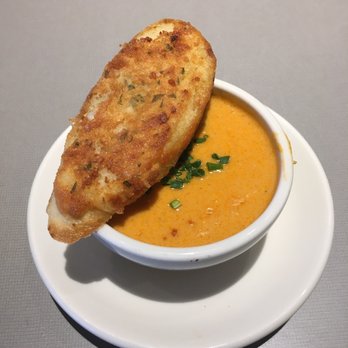 Bazille at Nordstrom - Cup of crab bisque - New American Near Me - Norwalk, Connecticut
