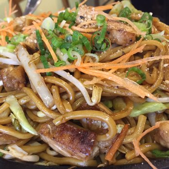 Mazuya Sushi - Close up of Chicken Yakisoba - Japanese Near Me - Vancouver, British Columbia Mazuya Sushi - Close up of Chicken Yakisoba - Japanese Near Me - Vancouver, British Columbia