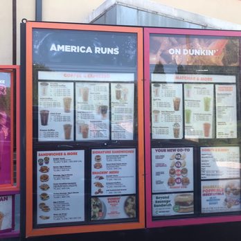 Dunkin' - Drive thru - Donuts Near Me - Effort, Pennsylvania