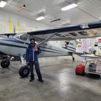 Alpine Aviation - He showed us around his hangar. - Hiking Near Me - Whitehorse, Yukon Alpine Aviation - He showed us around his hangar. - Hiking Near Me - Whitehorse, Yukon