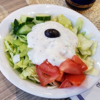 Akropolis - Side Salad at Akropolis - Greek Near Me - Darmstadt, HE