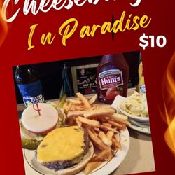 Big Nate's BBQ - Chelle's Cheeseburger in Paradise