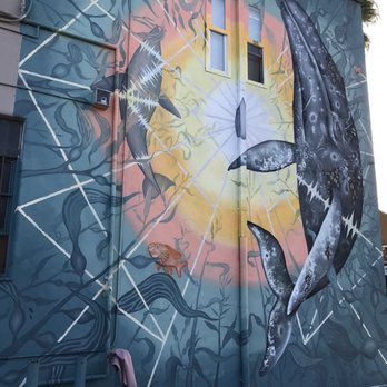 Whale Mural - Local Flavor Near Me - Encinitas, California Whale Mural - Local Flavor Near Me - Encinitas, California