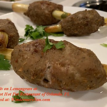 JuicyPot - Beefballs on Lemongrass of Juicy Pot of Orlando (Presented at: WinderemreSun.com) - Hot Pot Near Me - Orlando, Florida JuicyPot - Beefballs on Lemongrass of Juicy Pot of Orlando (Presented at: WinderemreSun.com) - Hot Pot Near Me - Orlando, Florida