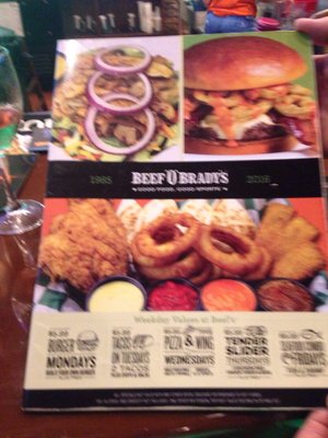Menu photo 3 Beef 'O' Brady's Mount Dora, FL