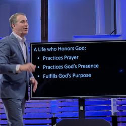Roswell Street Baptist Church - Pastor Michael always teaching from the Word!
