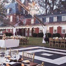Party Rentals Unlimited - Black & White Dance Floor