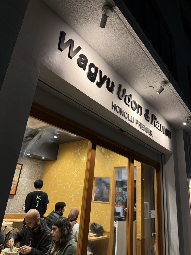 Halal Honolu's Wagyu Udon Ramen Horikawagojyo