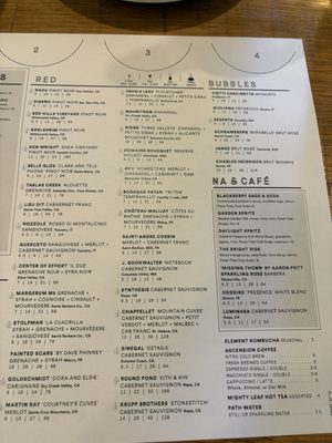 Menu photo 4 Sixty Vines Plano, TX
