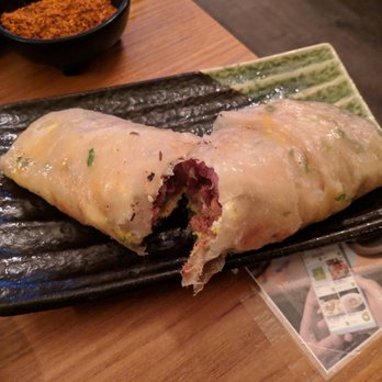 Chuan BBQ - This was a "customized Chinese Crepe" that you can choose a bunch of different things to put into this. - Chinese Near Me - Seattle, Washington Chuan BBQ - This was a "customized Chinese Crepe" that you can choose a bunch of different things to put into this. - Chinese Near Me - Seattle, Washington