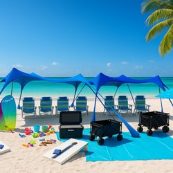 Beach Equipment Rentals - 8 Person Beach Bundle Deluxe