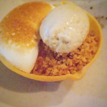 Michael Warring - Lemon Tart. Swiss merinague, meyer lemon curd, peanut butter ice cream. - New American Near Me - Vallejo, California Michael Warring - Lemon Tart. Swiss merinague, meyer lemon curd, peanut butter ice cream. - New American Near Me - Vallejo, California