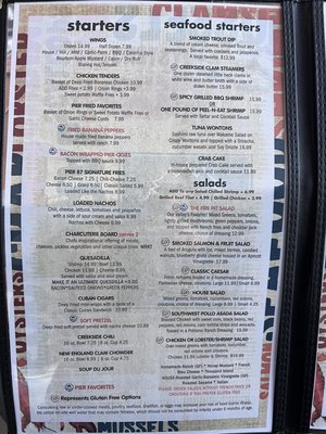 Menu photo 3 Pier 87 Bar And Grill Williamsport, PA