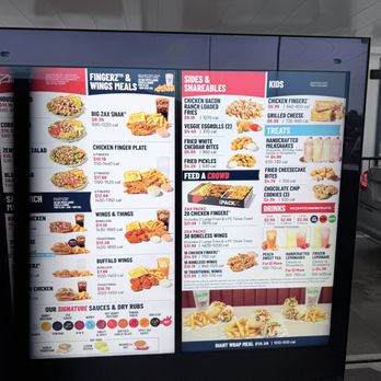 Zaxbys - Menu - Fast Food Near Me - Rocky Mount, North Carolina