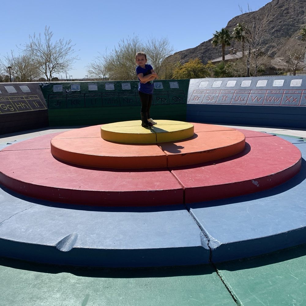 Lone Mountain Discovery Park - The educational area at the NW corner of the park - Playgrounds Near Me - Las Vegas, Nevada
