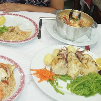 Baleal - Seafood rice and grilled squid. - Seafood Near Me - Lisbon, 11