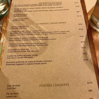 Casa Taviche - Food menu - Mexican Near Me - Oaxaca, OAX Casa Taviche - Food menu - Mexican Near Me - Oaxaca, OAX