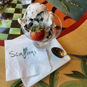 Scallions - Vegan ice cream - New American Near Me - Saratoga Springs, New York Scallions - Vegan ice cream - New American Near Me - Saratoga Springs, New York