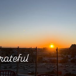 Sunset from the rooftop