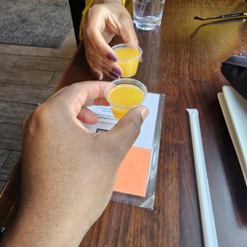 Provare - Welcome shots of Rum Punch - Cajun/Creole Near Me - Chicago, Illinois Provare - Welcome shots of Rum Punch - Cajun/Creole Near Me - Chicago, Illinois