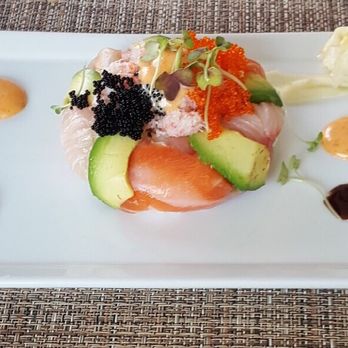 Elements - Sushi donut appetizer special must try - Asian Fusion Near Me - Chapel Hill, North Carolina