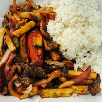 Chicama Peruvian Restaurant - Lomo saltado - Peruvian Near Me - Stanton, California
