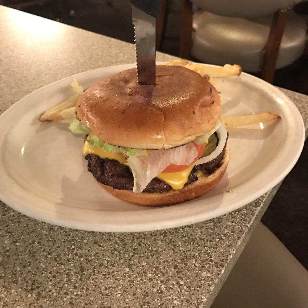 Just a Bite - This is the best cheeseburger in town with real homemade fries! So good! - Steakhouses Near Me - Seminole, Texas Just a Bite - This is the best cheeseburger in town with real homemade fries! So good! - Steakhouses Near Me - Seminole, Texas