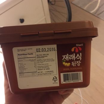 Hanyang Super Market - Best before date is 2/3/2016! Almost a year ago from today, the day I bought it! - International Grocery Near Me - Flushing, New York