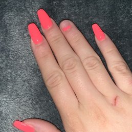This is the nail that was so thin it snapped right off. This is the nail that was so thin it snapped right off.