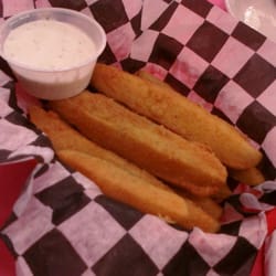 Lulu's Cafe - Fried Pickles - great to share
