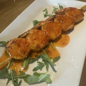 Hole 19 Craft Kitchen - Shrimp skewers - Sports Bars Near Me - Greensboro, North Carolina Hole 19 Craft Kitchen - Shrimp skewers - Sports Bars Near Me - Greensboro, North Carolina