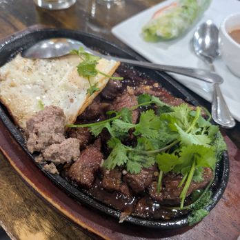 Sunflower Vietnamese Cuisine - Bo Ne - steak and eggs - Vietnamese Near Me - Austin, Texas