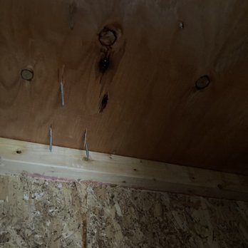 Good Deeds Painting & Renovating - Droplets of water leaking from the subfloor after they opened the ceiling. - General Contractors Near Me - Warwick, Rhode Island Good Deeds Painting & Renovating - Droplets of water leaking from the subfloor after they opened the ceiling. - General Contractors Near Me - Warwick, Rhode Island