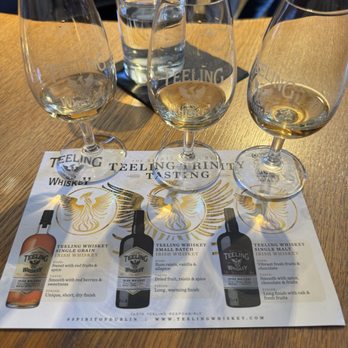 Teeling Whiskey Distillery - Tasting menu - Distilleries Near Me - Dublin, D Teeling Whiskey Distillery - Tasting menu - Distilleries Near Me - Dublin, D
