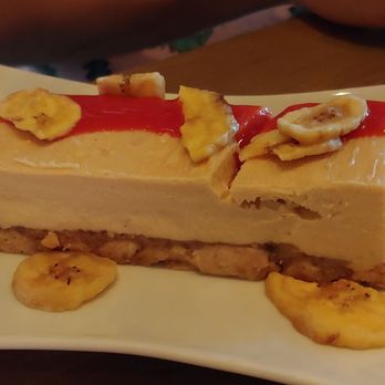 Carson Kitchen - Peanut butter banana cheesecake. - New American Near Me - Las Vegas, Nevada Carson Kitchen - Peanut butter banana cheesecake. - New American Near Me - Las Vegas, Nevada