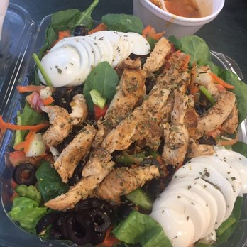 Doral Cafe&Deli - Grilled Chicken Salad. - Cafes Near Me - Miami, Florida