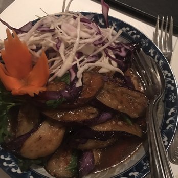 Maison Prathet Thai - Eggplant stir fry - Thai Near Me - Montreal, Quebec