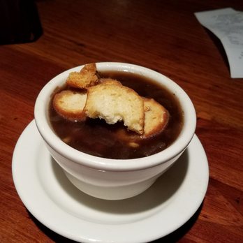 la Madeleine - French onion soup, served luke warm and with a greasy taste. - Breakfast & Brunch Near Me - Alexandria, Virginia la Madeleine - French onion soup, served luke warm and with a greasy taste. - Breakfast & Brunch Near Me - Alexandria, Virginia