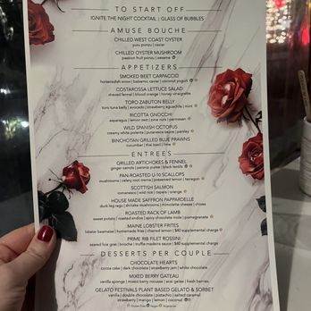 Cavatina - Beautiful Valentine's Day presentation. - New American Near Me - West Hollywood, California Cavatina - Beautiful Valentine's Day presentation. - New American Near Me - West Hollywood, California