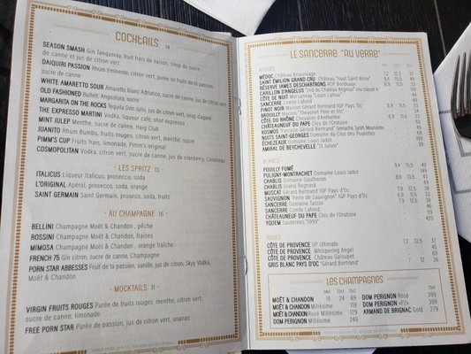 Menu photo 5 Le Sancerre Paris, 75