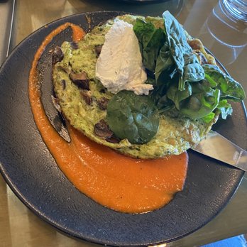 Carson Kitchen - Egg frittata with whipped goat cheese - New American Near Me - Las Vegas, Nevada