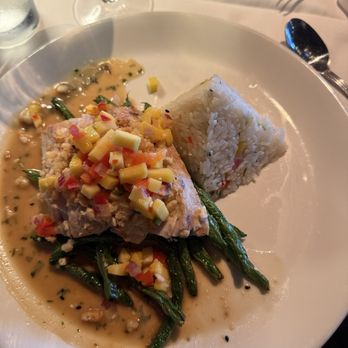 Chart House - Mahi Mahi Mac Nut Crust - Seafood Near Me - Monterey, California Chart House - Mahi Mahi Mac Nut Crust - Seafood Near Me - Monterey, California