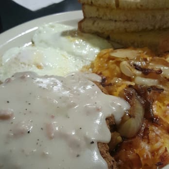 The Ankeny Diner - Chicken fried steak. Recommend the onions and cheese on the hashbrowns. - Diners Near Me - Ankeny, Iowa The Ankeny Diner - Chicken fried steak. Recommend the onions and cheese on the hashbrowns. - Diners Near Me - Ankeny, Iowa
