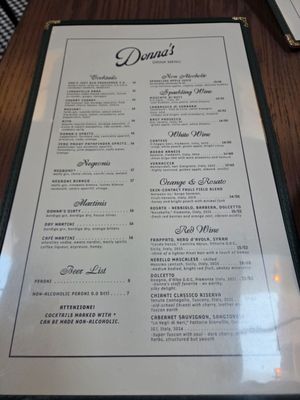 Menu photo 3 Donna's Los Angeles, CA