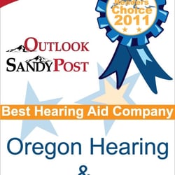 Oregon Hearing and Speech - Thank you for voting us number one in our community.