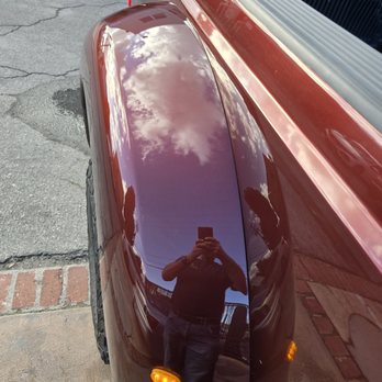 D Collision - Had them repaint my F350 fender. Perfect match. Old paint was blistering... all gone, like new - Auto Repair Near Me - Santa Clarita, California