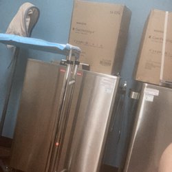 Exam room literally looking like a storage closet.