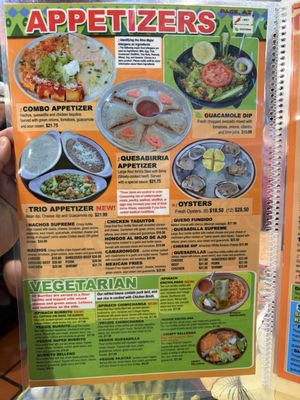 Menu photo 4 El Tapatio Page, AZ